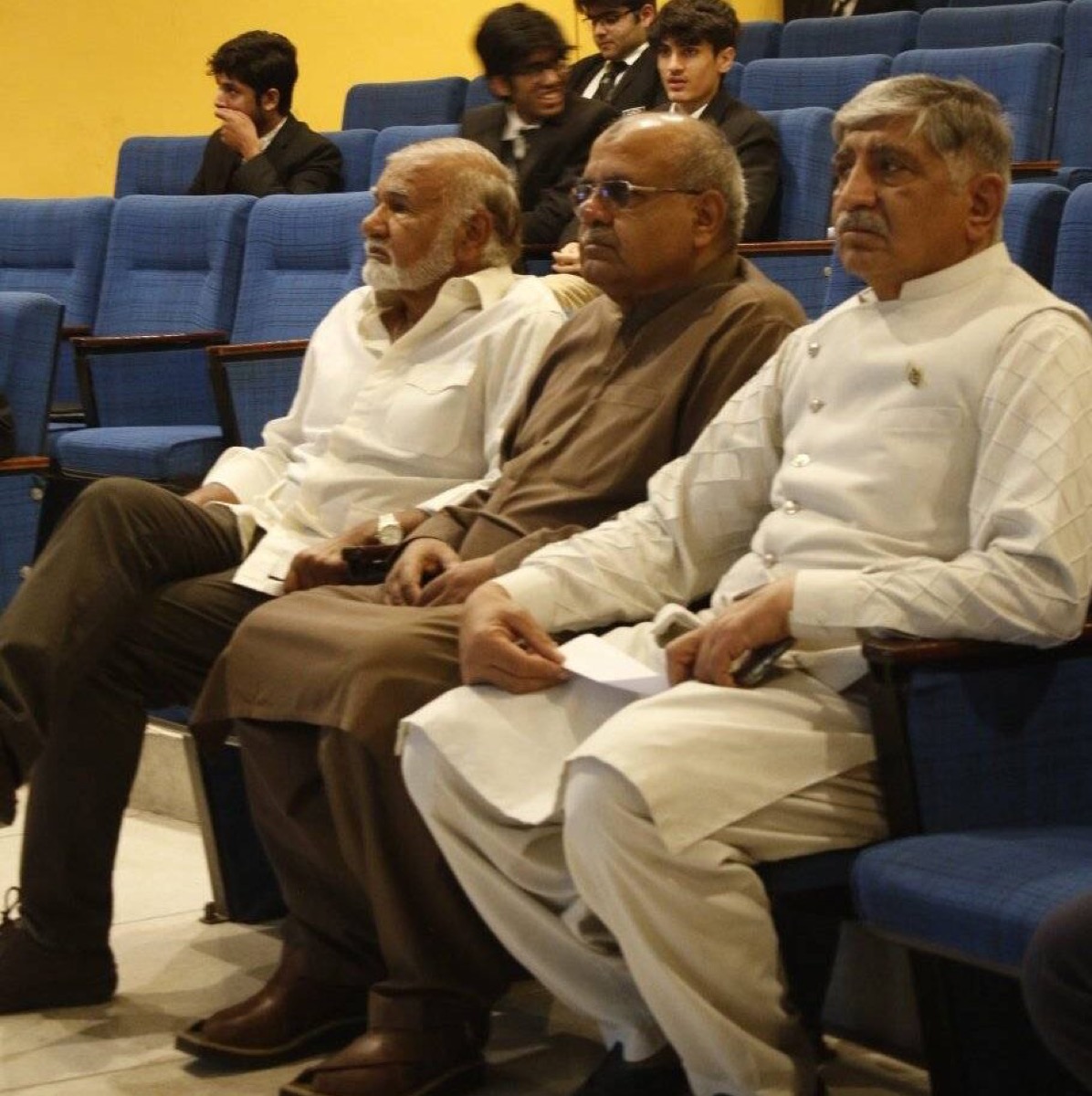 Guests and jurors at the national tournament