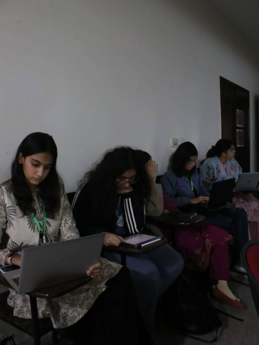 Students taking national ranking test